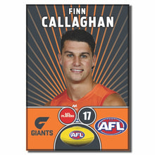 AFL 2026 GWS GIANTS Football Club - CALLAGHAN, Finn