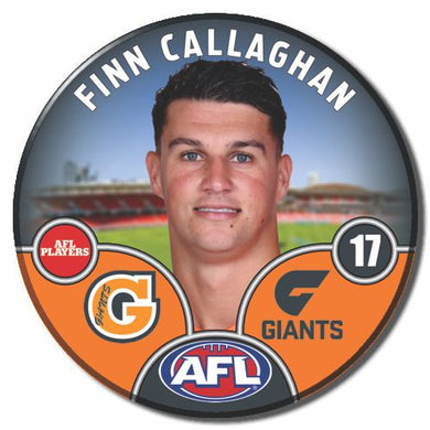 2025 AFL GWS Giants Football Club - CALLAGHAN, Finn