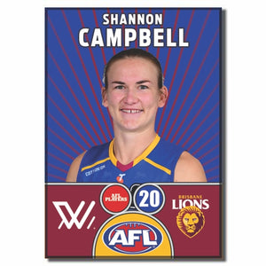 AFLW S10 BRISBANE - CAMPBELL, Shannon
