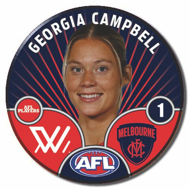 AFLW S10 MELBOURNE - CAMPBELL, Georgia