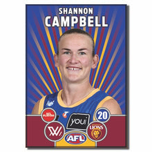 AFLW S11 BRISBANE - CAMPBELL, Shannon