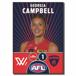 AFLW S10 MELBOURNE - CAMPBELL, Georgia