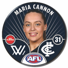 AFLW S10 CARLTON - CANNON, Maria