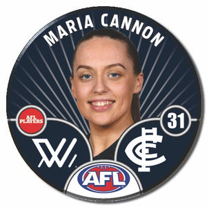 AFLW S10 CARLTON - CANNON, Maria