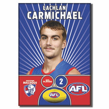 AFL 2026 WESTERN BULLDOGS Football Club - CARMICHAEL, Lachlan