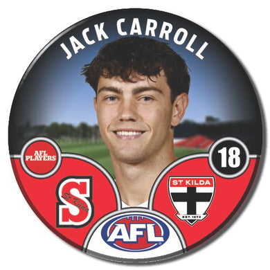 2025 AFL St Kilda Football Club - CARROLL, Jackl