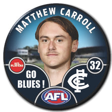 2025 AFL Carlton Football Club - CARROLL, Matthew