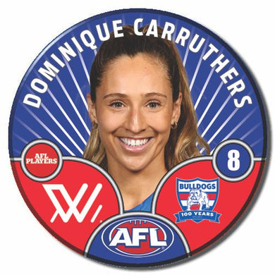 AFLW S10 WESTERN BULLDOGS - CARRUTHERS, Dominique
