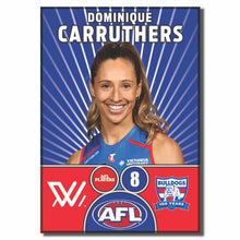 AFLW S10 WESTERN BULLDOGS - CARRUTHERS, Dominique