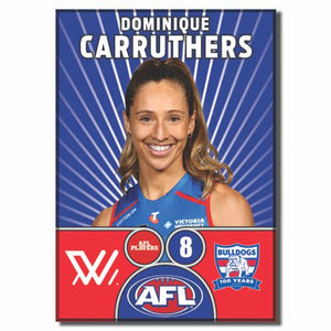 AFLW S10 WESTERN BULLDOGS - CARRUTHERS, Dominique