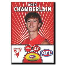 AFL 2026 SYDNEY SWANS Football Club - CHAMBERLAIN, Noah