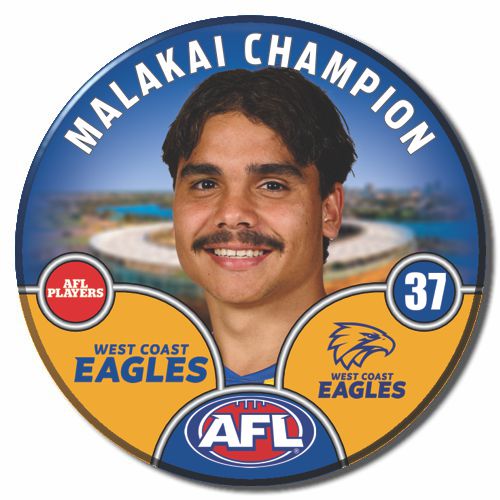 2025 AFL West Coast Eagles Football Club - CHAMPION, Malakai