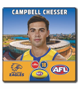 2024 AFL West Coast Eagles Football Club - CHESSER, Campbell