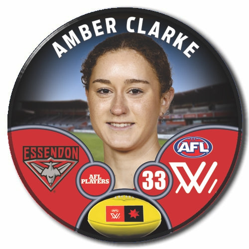 AFLW S9 Essendon Football Club - CLARKE, Amber