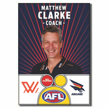 AFLW S10 ADELAIDE - CLARKE, Matthew - Coach