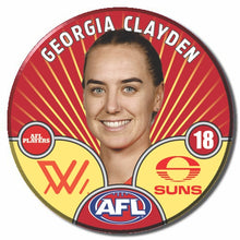AFLW S10 GOLD COAST SUNS - CLAYDEN, Georgia