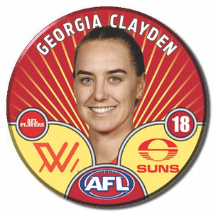 AFLW S10 GOLD COAST SUNS - CLAYDEN, Georgia