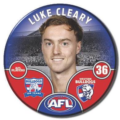 2025 AFL Western Bulldogs Football Club - CLEARY, Luke