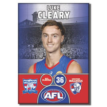 2025 AFL Western Bulldogs Football Club - CLEARY, Luke