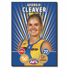 AFLW S11 WEST COAST EAGLES - CLEAVER, Georgie