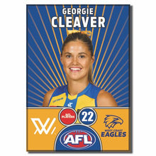 AFLW S10 WEST COAST EAGLES - CLEAVER, Georgie