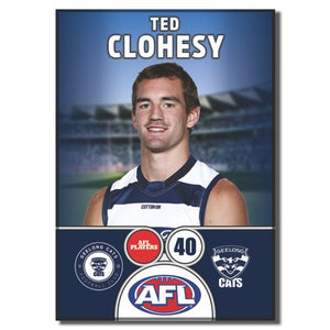 2025 AFL Geelong Football Club - CLOHESY, Ted