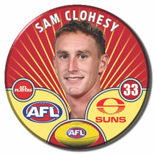 AFL 2026 GOLD COAST SUNS Football Club - CLOHESY, Sam