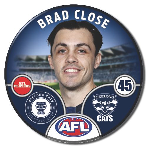 2025 AFL Geelong Football Club - CLOSE, Brad
