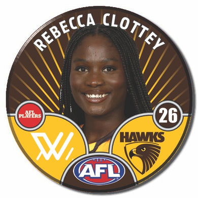 AFLW S10 HAWTHORN - CLOTTEY, Rebecca