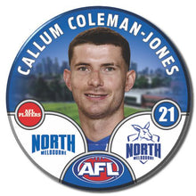 2025 AFL North Melbourne Football Club - COLEMAN-JONES, Callum