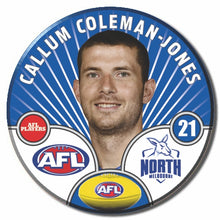 AFL 2026 NORTH MELBOURNE Football Club - COLEMAN-JONES, Callum