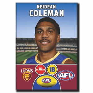 2024 AFL Brisbane Lions Football Club - COLEMAN, Keidean
