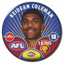 AFL 2026 BRISBANE LIONS Football Club - COLEMAN, Keidean