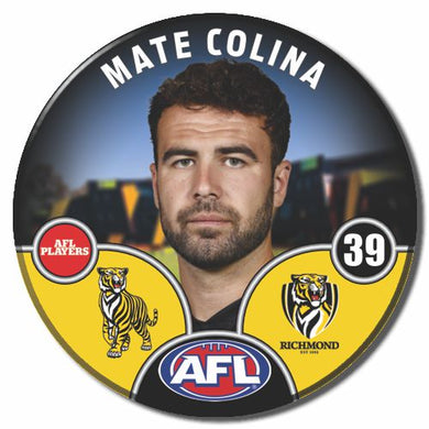 2025 AFL Richmond Football Club - COLINA, Mate