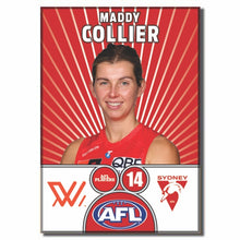 AFLW S10 SYDNEY SWANS - COLLIER, Maddy