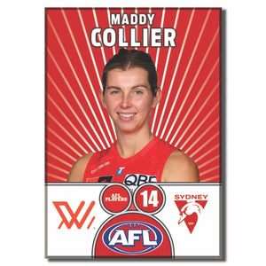 AFLW S10 SYDNEY SWANS - COLLIER, Maddy