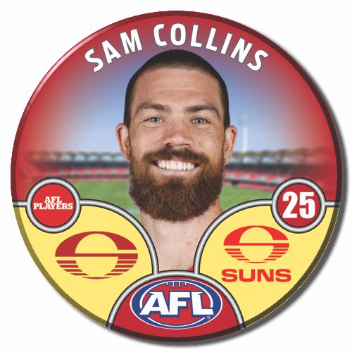 2025 AFL Gold Coast Suns Football Club - COLLINS, Sam