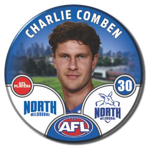 2025 AFL North Melbourne Football Club - COMBEN, Charlie