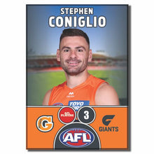 2025 AFL GWS Giants Football Club - CONIGLIO, Stephen
