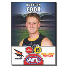 2025 AFL Adelaide Football Club - COOK, Brayden