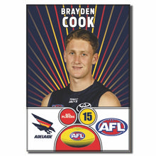 AFL 2026 ADELAIDE Football Club - COOK, Brayden