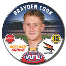 2025 AFL Adelaide Football Club - COOK, Brayden