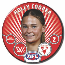 AFLW S11 SYDNEY SWANS - COOPER, Holly