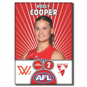 AFLW S10 SYDNEY SWANS - COOPER, Holly