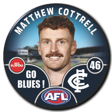 2025 AFL Carlton Football Club - COTTRELL, Matthew