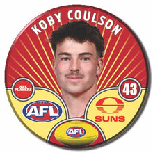 AFL 2026 GOLD COAST SUNS Football Club - COULSON, Koby