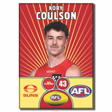 AFL 2026 GOLD COAST SUNS Football Club - COULSON, Koby