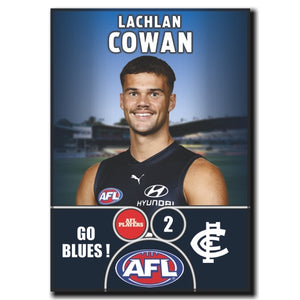 2025 AFL Carlton Football Club - COWAN, Lachlan