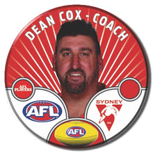 AFL 2026 SYDNEY SWANS Football Club - COX, Dean - COACH