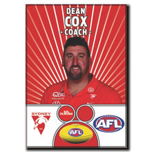 AFL 2026 SYDNEY SWANS Football Club - COX, Dean - COACH